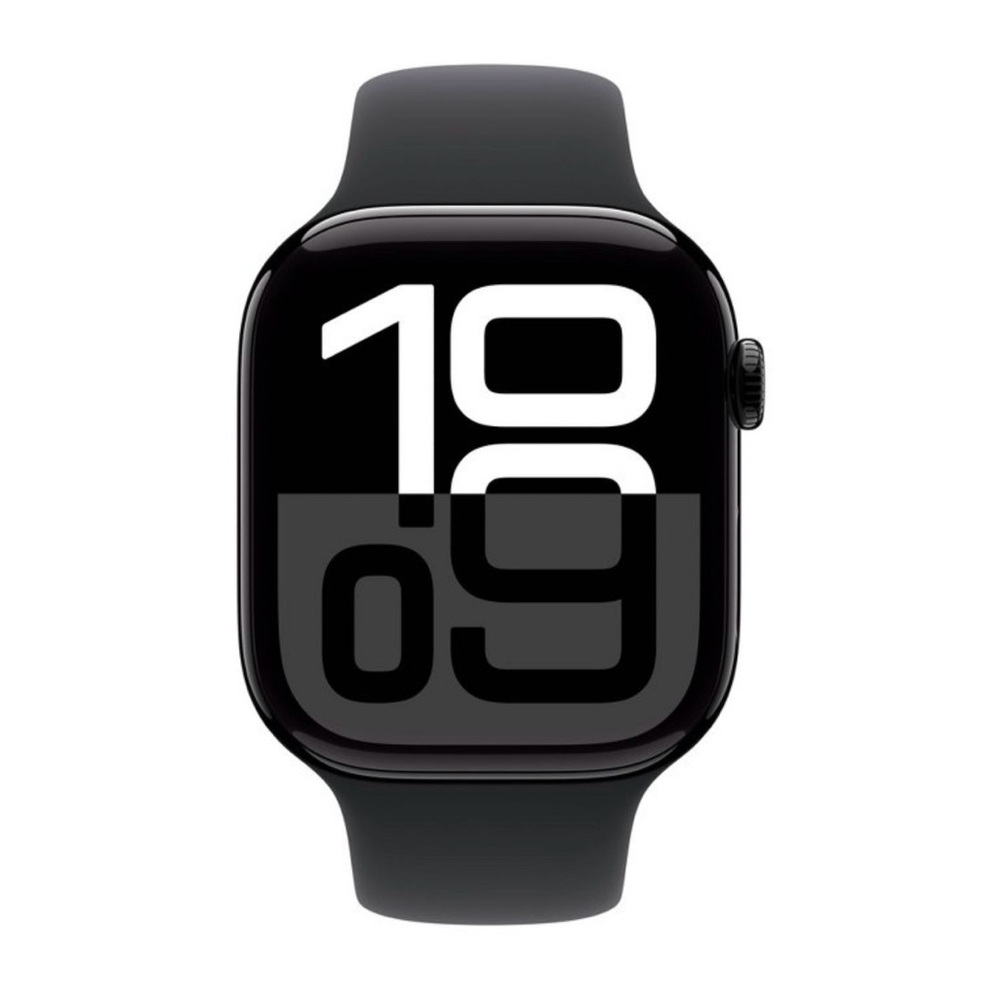 Black Apple Watch Sport Band 44mm - Picture 3 of 3